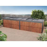 26% Rabatt ✓ 3 × 1 m | Cortenstahl Hochbeet 300x100x77 cm | 30 mm Wandpaneele & Nagerschutz Unkategorisiert online kaufen
