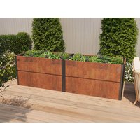 26% Rabatt ✓ 3 × 1 m | Cortenstahl Hochbeet 300x85x77 cm | 30 mm Wandpaneele & Unkategorisiert Produktbild