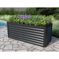 31% Rabatt ✓ 2 × 1 m | Hochbeet Stahl 150x60x60 cm - einfache Montage Unkategorisiert online kaufen