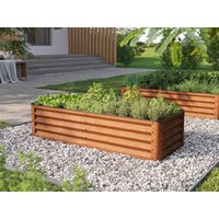 32% Rabatt ✓ 2 × 1 m | Hochbeet Luca Cortenstahl 150x60x35 cm - einfache Unkategorisiert online kaufen