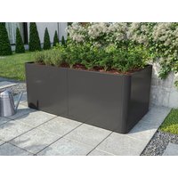 34% Rabatt ✓ 1 × 1 m | Hochbeet aus Stahl 146x80x60 cm, Matgerialstärke 2 mm Unkategorisiert online kaufen