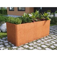 35% Rabatt ✓ 2 × 1 m | Hochbeet aus Cortenstahl 200x80x80 cm Unkategorisiert online kaufen