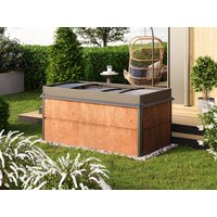 36% Rabatt ✓ 2 × 1 m | Cortenstahl Hochbeet 200x100x77 cm | 30 mm Wandpaneele Unkategorisiert online kaufen