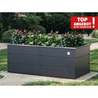 38% Rabatt ✓ 2 × 1 m | Stahlhochbeet 175x75x78 cm Anthrazit | Metall-Hochbeet Unkategorisiert online kaufen