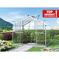 Gewächshaus 256x192 cm, Tomatenhaus 6 od. 8 mm, Tomatengewächshaus , kleines Gewächshaus, Glashaus, Gewächshaus Glas Unkategorisiert online kaufen
