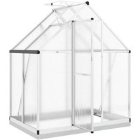 Gewächshaus silber B/H/L: ca. 114x202x169 cm Unkategorisiert online kaufen