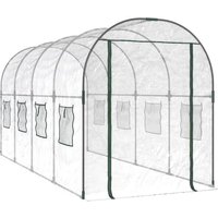 Gewächshaus transparent B/H/T: ca. 160x190x400 cm Unkategorisiert online kaufen