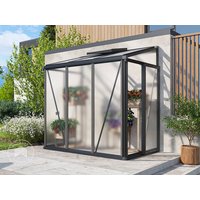 GFP 199 x 132 cm Anlehngewächshaus, pulverbeschichtet, Anthrazit RAL 7016 - (GFPV00752) Unkategorisiert Produktbild