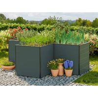 GFP 225 x 225 x 77 cm Hochbeet, Anthrazit Unkategorisiert online kaufen