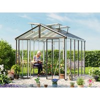 GFP 263 x 325 cm Gewächshaus, Pulverbeschichtet Anthrazit, RAL 7016 | ohne Setangebot - (GFPV00704) Unkategorisiert online kaufen