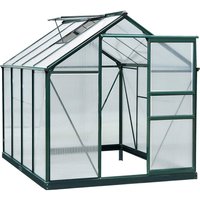 Outsunny Gewächshaus B/H/L: ca. 252x201x190 cm transparent Unkategorisiert online kaufen