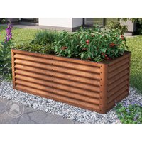 PRIMEYARD 150 x 75 x 60 cm Hochbeet, Cortenstahl, Rost-Optik Unkategorisiert online kaufen
