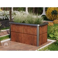 PRIMEYARD 150 x 85 x 77 cm Hochbeet, Cortenstahl, Rost-Optik | inkl. Schneckenschutz Unkategorisiert online kaufen