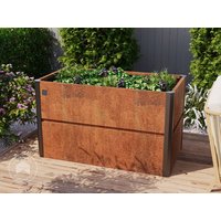PRIMEYARD 150 x 85 x 77 cm Hochbeet, Cortenstahl, Rost-Optik Unkategorisiert online kaufen