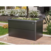 PRIMEYARD 150 x 85 x 77 cm Hochbeet, Stahl, Anthrazit-Metallic | inkl. Schneckenschutz Unkategorisiert online kaufen