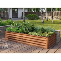 PRIMEYARD 180 x 75 x 35 cm Hochbeet, Cortenstahl, Rost-Optik Unkategorisiert online kaufen