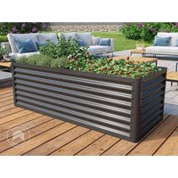 PRIMEYARD 180 x 75 x 60 cm Hochbeet, Stahl, anthrazit Unkategorisiert online kaufen