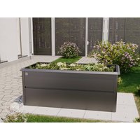 PRIMEYARD 200 x 100 x 77 cm Hochbeet, Stahl, Anthrazit-Metallic | inkl. Schneckenschutz Unkategorisiert online kaufen PRIMEYARD 200 x 100 x 77 cm Hochbeet, Stahl, Anthrazit-Metallic | inkl. Schneckenschutz Unkategorisiert online kaufen