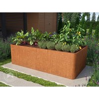 PRIMEYARD 200 x 107 x 60 cm Hochbeet, Cortenstahl, Rost-Optik | inkl. Lochboden Unkategorisiert online kaufen