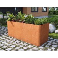 PRIMEYARD 200 x 80 x 60 cm Hochbeet, Cortenstahl, Rost-Optik | inkl. Lochboden Unkategorisiert online kaufen