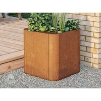 PRIMEYARD 40 x 40 x 40 cm Hochbeet, Cortenstahl, Rost-Optik | inkl. Lochboden Unkategorisiert online kaufen