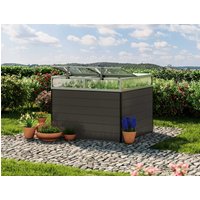 Hochbeet - Alu  119x119x77 cm, MADE IN AUSTRIA, wartungsfrei, 4 Farben, mit Frühbeet erh., Hochbeet Bausatz, Hochbeet Metall, Hochbeet Aluminium online kaufen