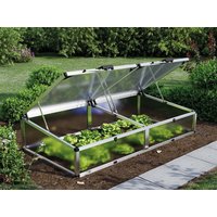 Frühbeetkasten 205x103 cm, Stegplatten 16 mm,  aus robusten, nachhaltigen Materialien – bietet zuverlässigen Wetterschutz und schafft optimale Bedingungen für das Pflanzenwachstum das ganze Jahr über. Ideal für Gartenfreunde, die eine langlebige online kaufen