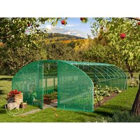 TOOLPORT 4x8m Foliengewächshaus, PE-Plane, grün - (8993) online kaufen