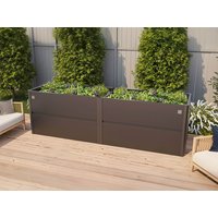 Hochtbeet aus Stahl 300x85x77 cm,  mit Frühbeet erhältlich, Hochbeet Bausatz, Hochbeet Metall, Hochbeet selber bauen online kaufen
