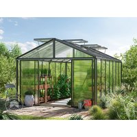 GFP 311 x 534 cm Gewächshaus, Pulverbeschichtet Anthrazit, RAL 7016 | Aktionsset - Profi 2 - (GFPV00233) online kaufen GFP 311 x 534 cm Gewächshaus, Pulverbeschichtet Anthrazit, RAL 7016 | Aktionsset - Profi 2 - (GFPV00233) online kaufen