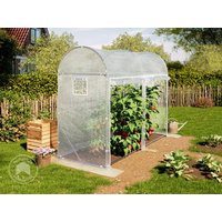 TOOLPORT 1x3m Tomaten-Foliengewächshaus, PE-Plane, weiß - (9043) Unkategorisiert online kaufen