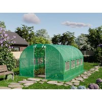 TOOLPORT 3x4m Foliengewächshaus, PE-Plane, grün - (8934) Unkategorisiert Produktbild