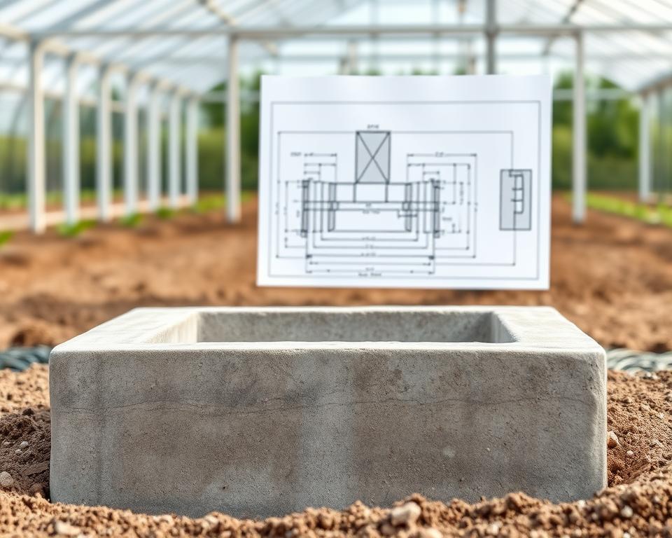 Fundamenttiefe Berechnung Gewächshaus