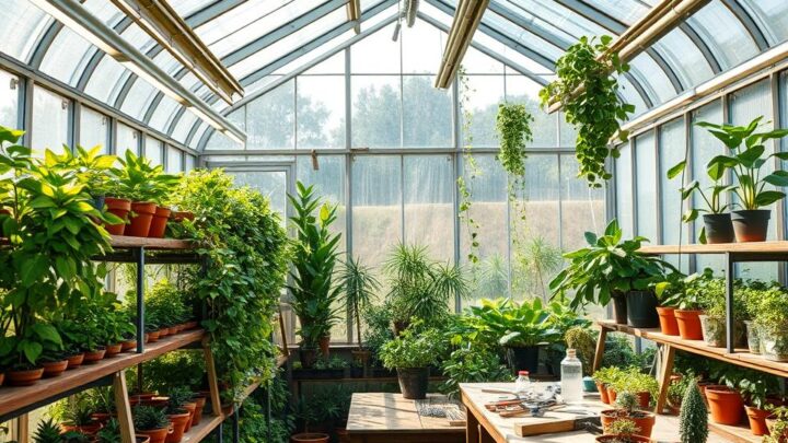 Gewächshaus Beleuchtung: Tipps für optimales Pflanzenlicht