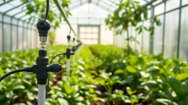 Gewächshaus Bewässerung – Tipps für optimale Pflege