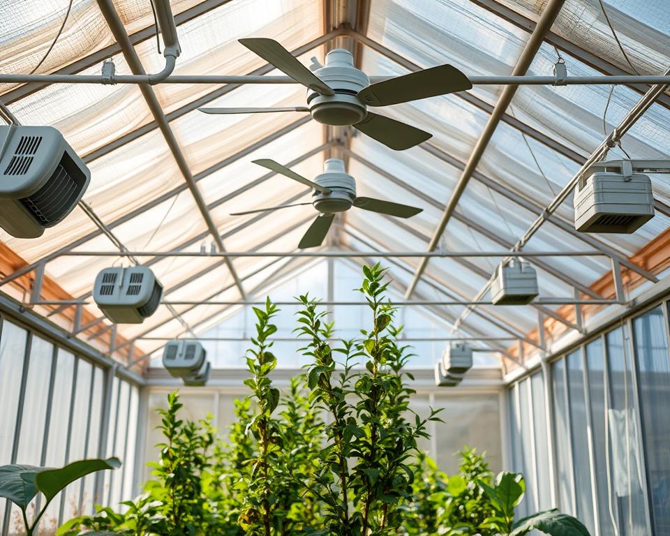 Gewächshaus Luftzirkulation