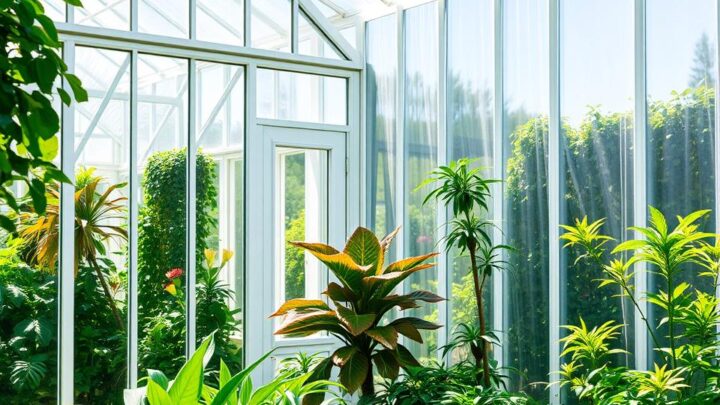 Gewächshaus aus Glas oder Kunststoff – Vergleich & Tipps