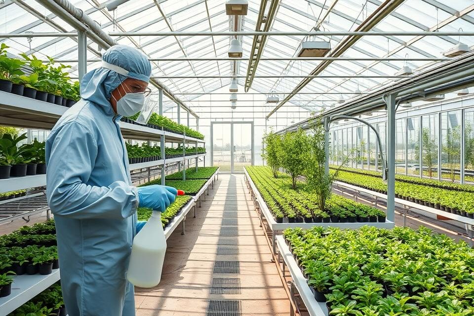 Gewächshaus reinigen & desinfizieren – Tipps & Anleitung Gewächshaus reinigen & desinfizieren – Tipps & Anleitung