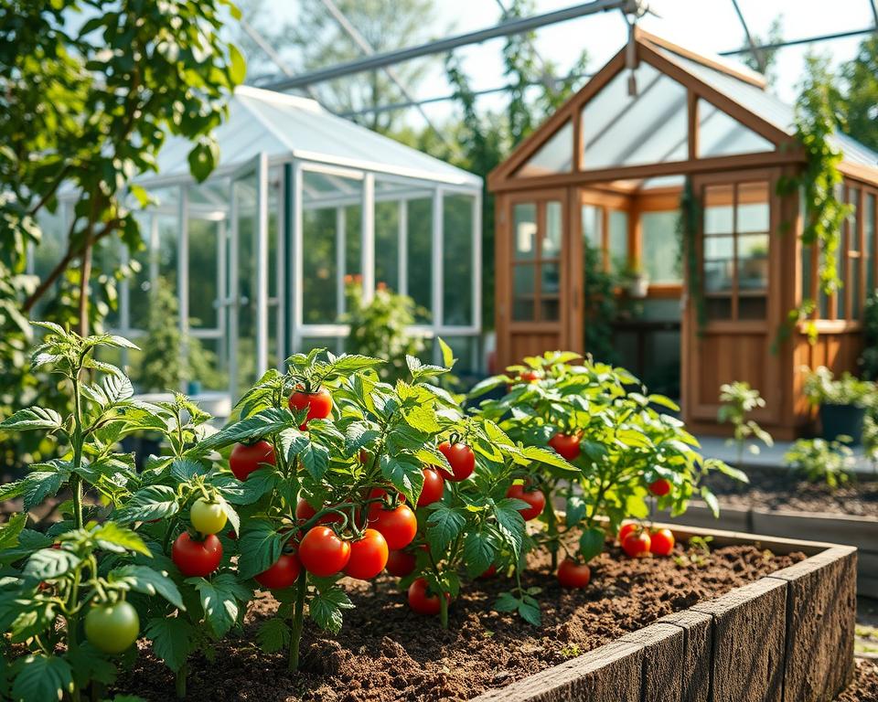 Gewächshaustypen für Tomatenanbau
