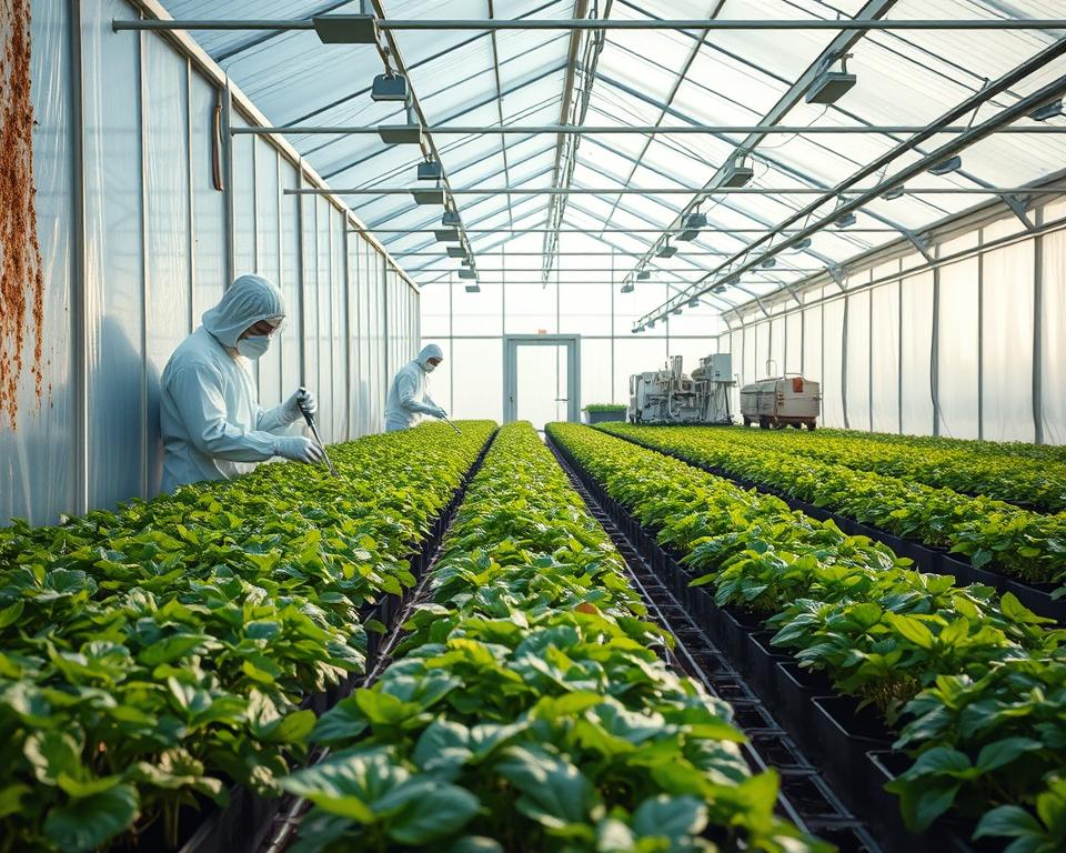 Professionelle Schimmelbekämpfung im Gewächshaus