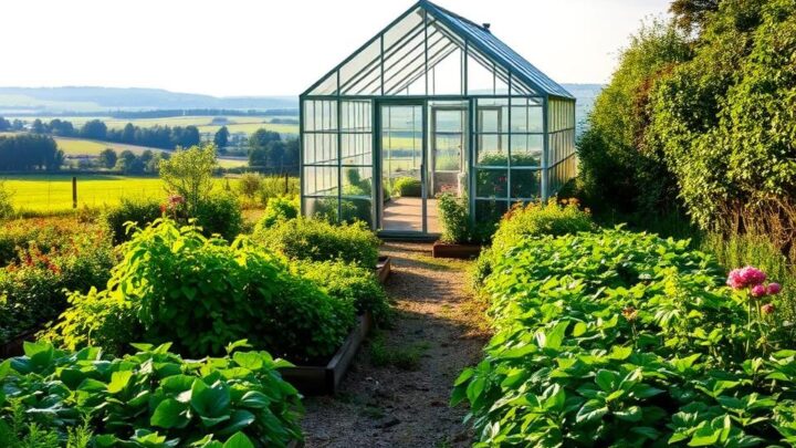 Standort Gewächshaus im Garten: Tipps zur idealen Planung