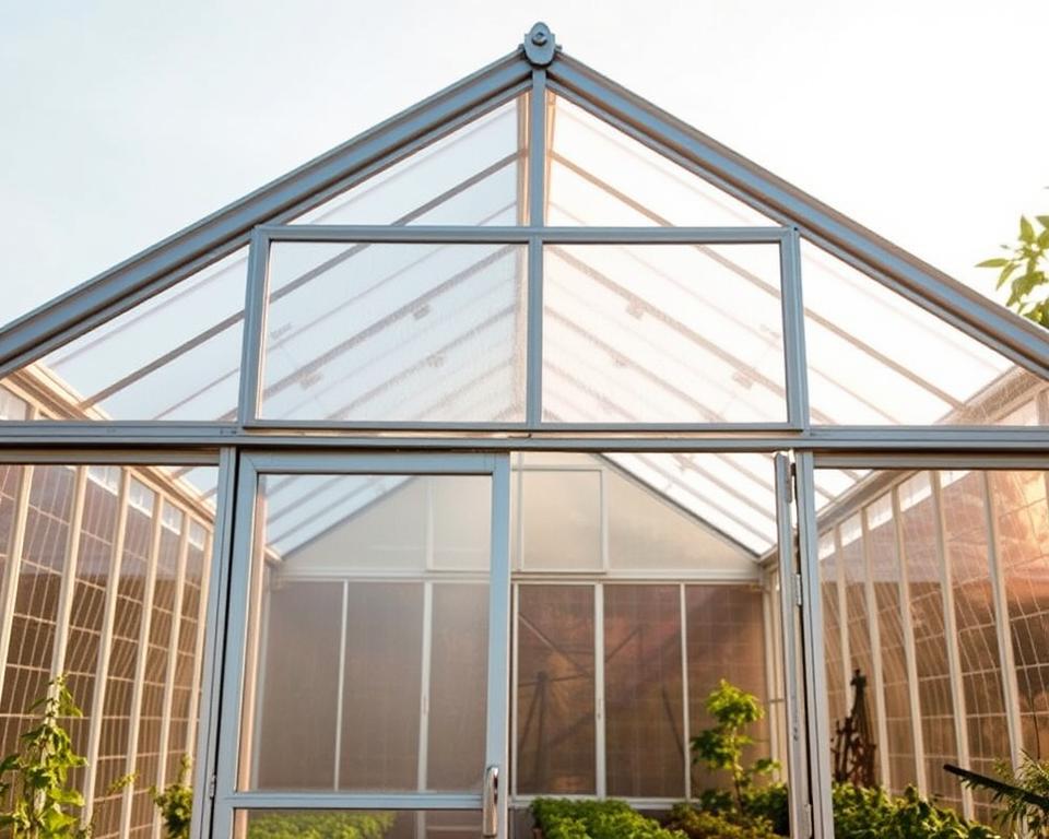 Sturmsichere Gewächshausmaterialien