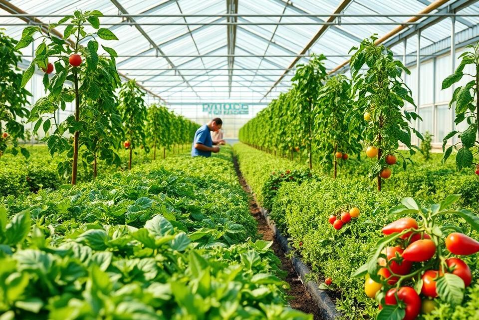 Bio-Gemüse anbauen im eigenen Gewächshaus