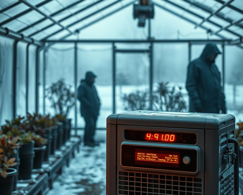 Gewächshaus Heizungsprobleme
