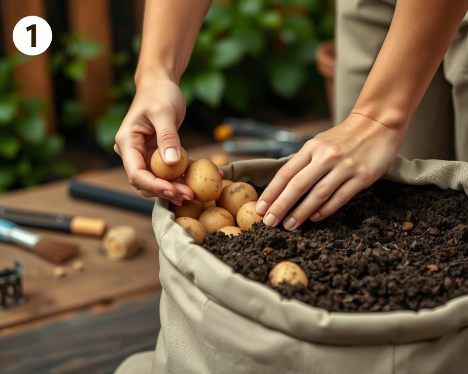 Kartoffelanbau im Pflanzsack Schritt für Schritt