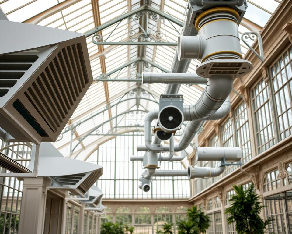 Klimatechnik Orangerie Belüftungssysteme