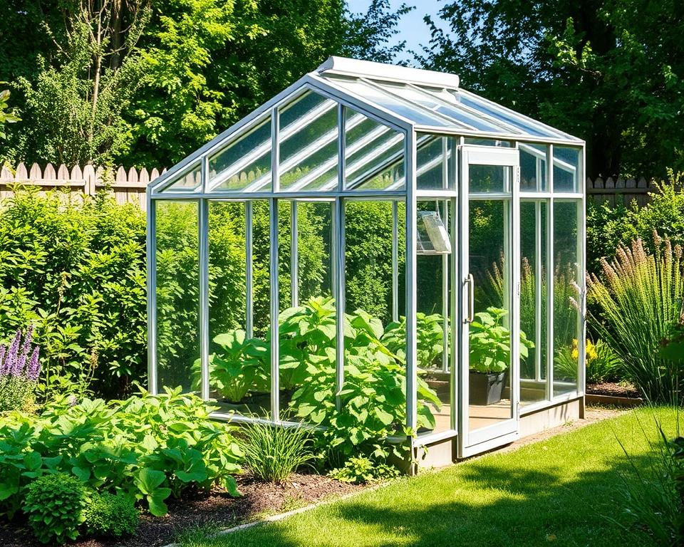 Mini-Gewächshäuser für kleine Gärten