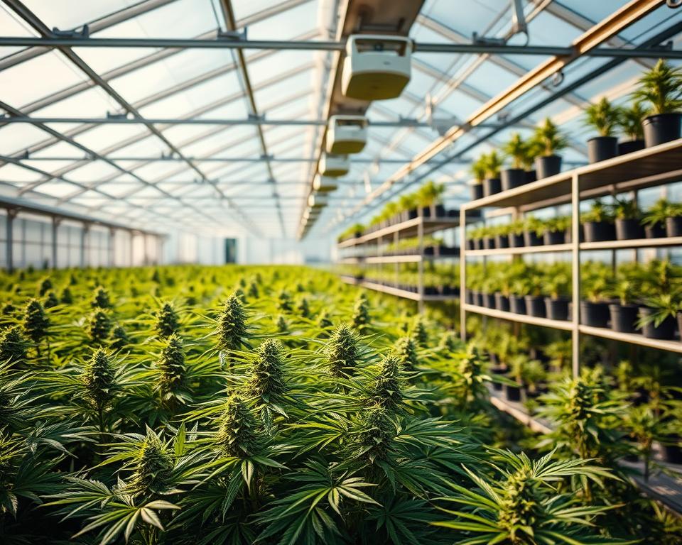 Cannabis Gewächshaus Umweltfaktoren