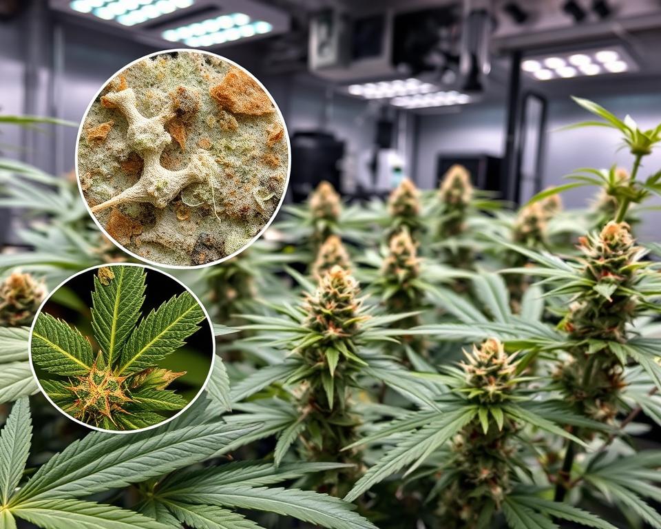 Cannabis-Krankheiten Bekämpfung