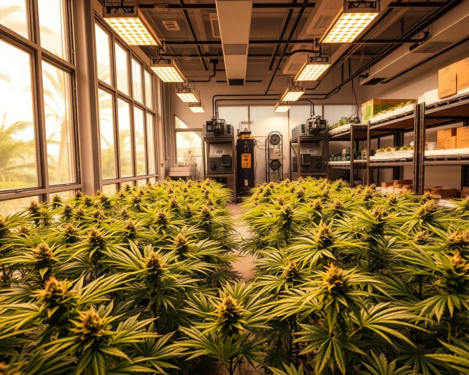 Gewächshaus-Ausstattung für Cannabis